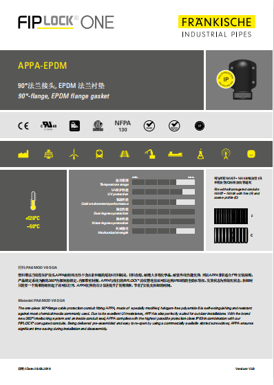 APPA-EPDM 90°法兰接头，EPDM法兰衬垫（1.98 MB）